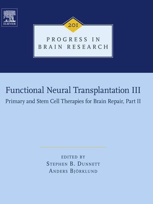 cover image of Functional Neural Transplantation III